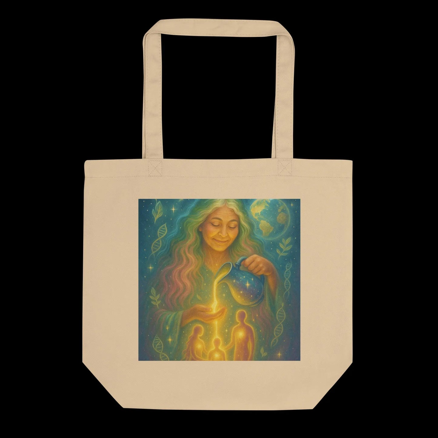 Gaia – She Who Pours Light | Tote + Keepsake
