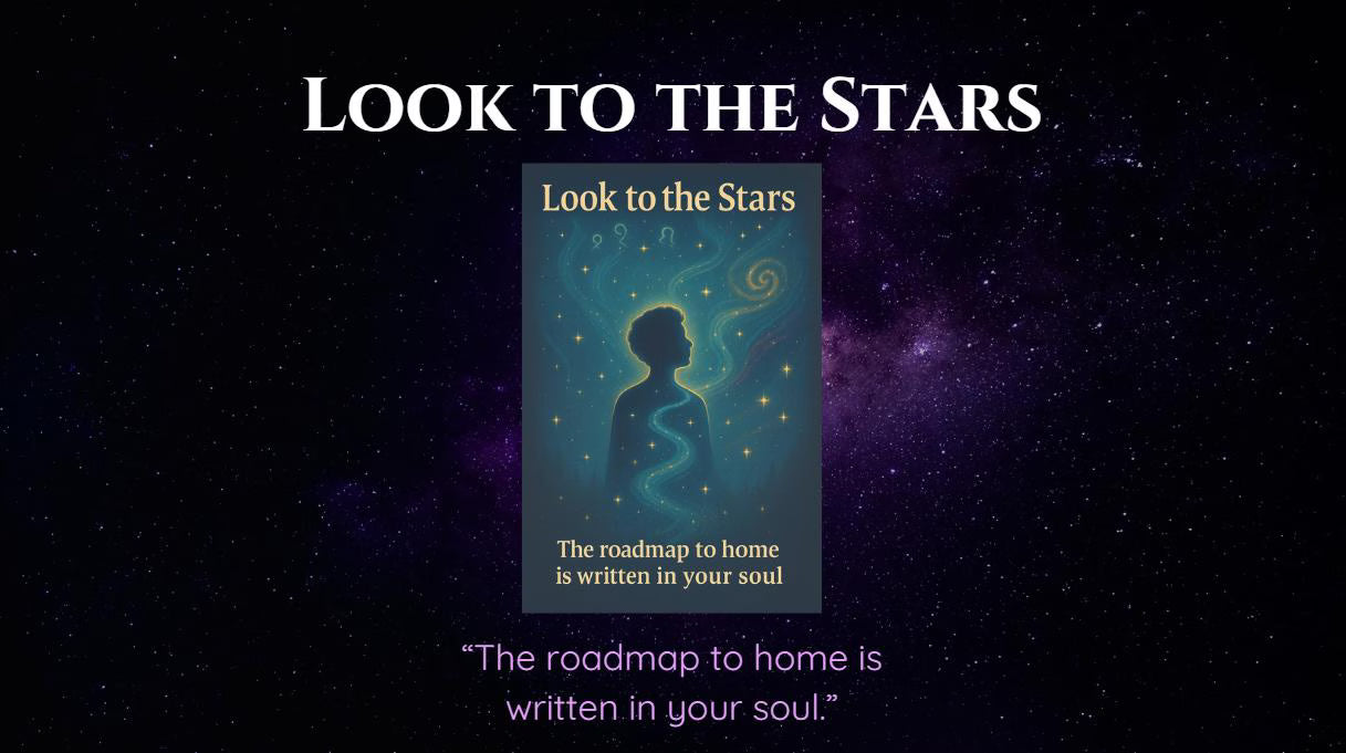 Look to the Stars – Cosmic Roadmap (Unisex Tee)