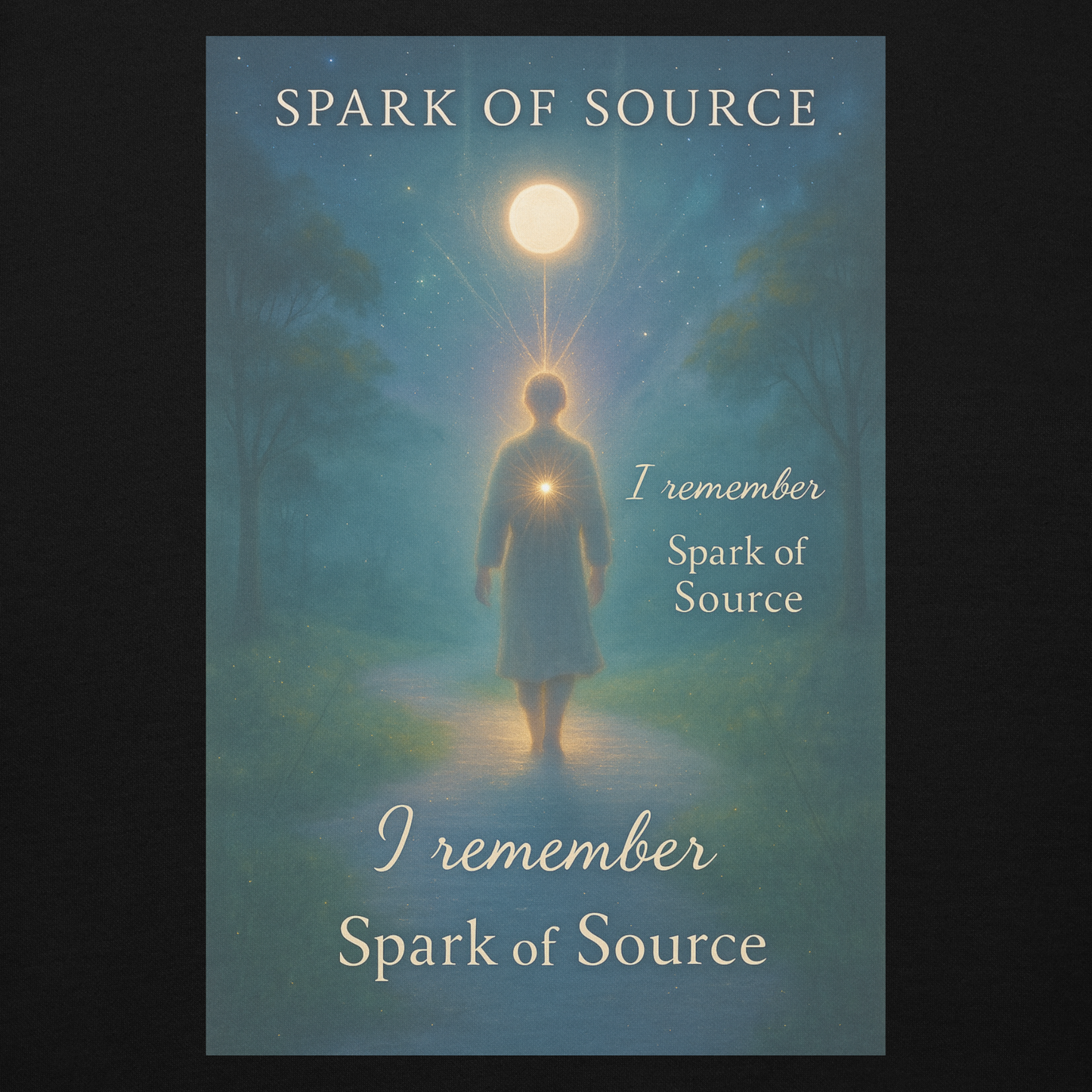 Spark of Source – Divine Alignment Hoodie
