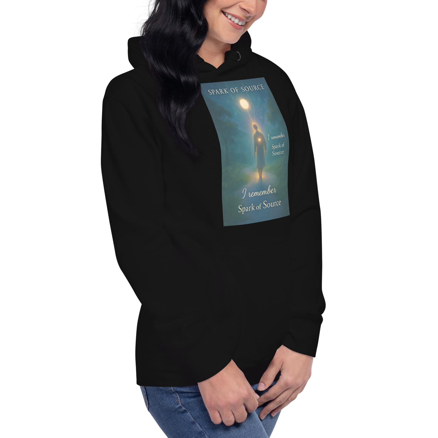 Spark of Source – Divine Alignment Hoodie