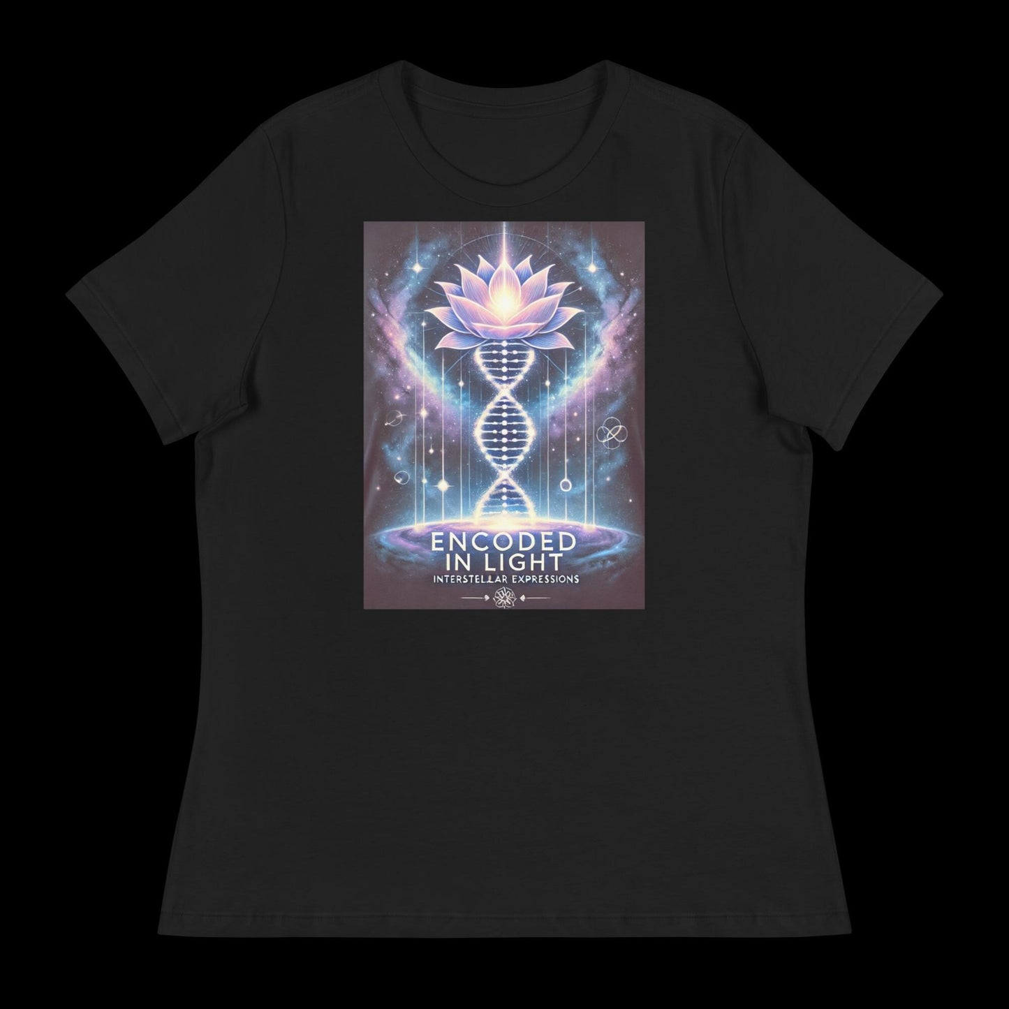 Encoded in Light – Starseed DNA Tee (Unisex)