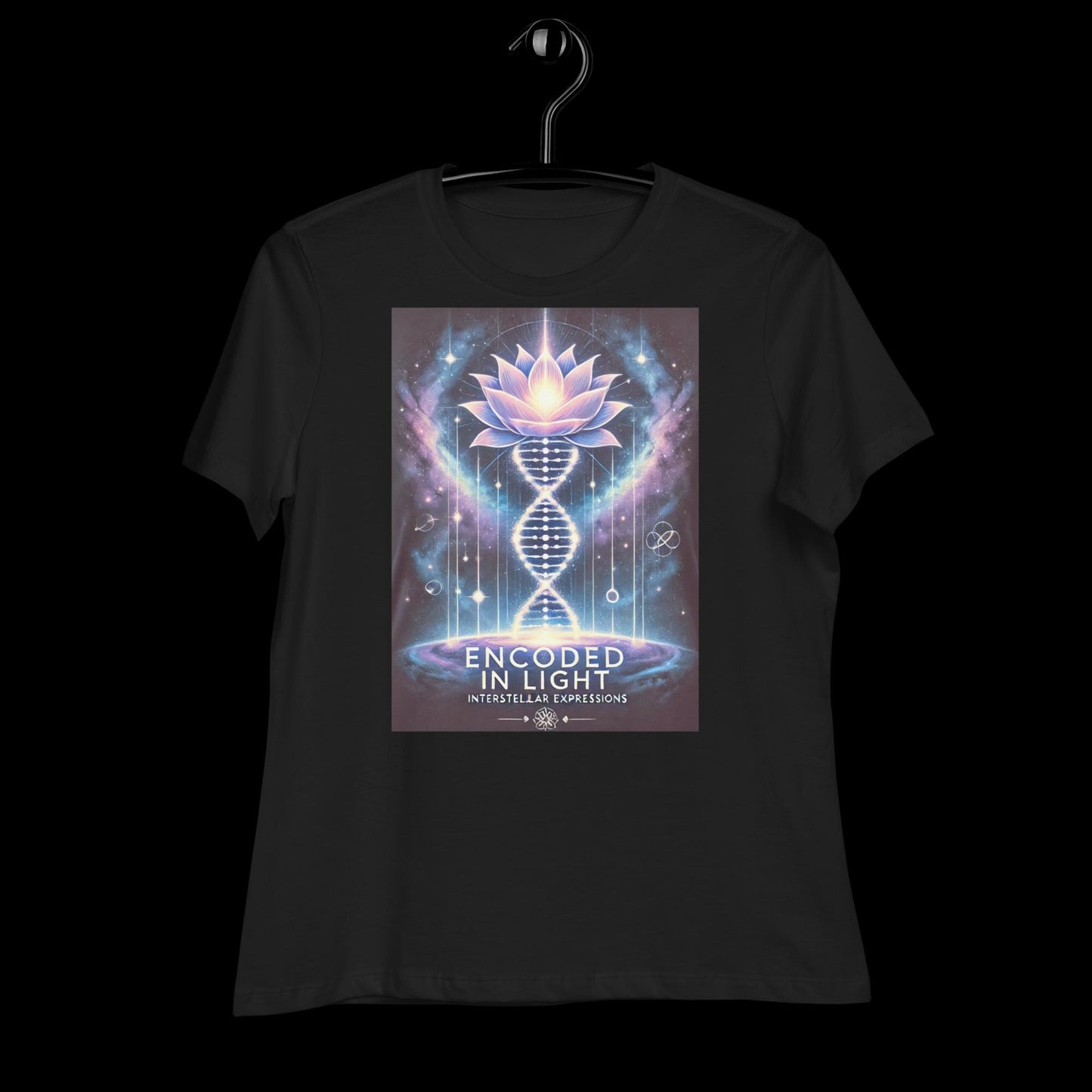 Encoded in Light – Starseed DNA Tee (Unisex)