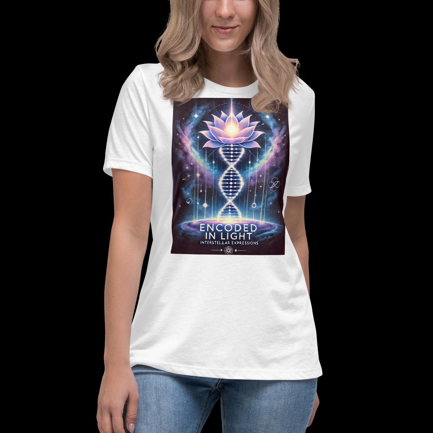 Encoded in Light – Cosmic Activation Tee (Unisex)