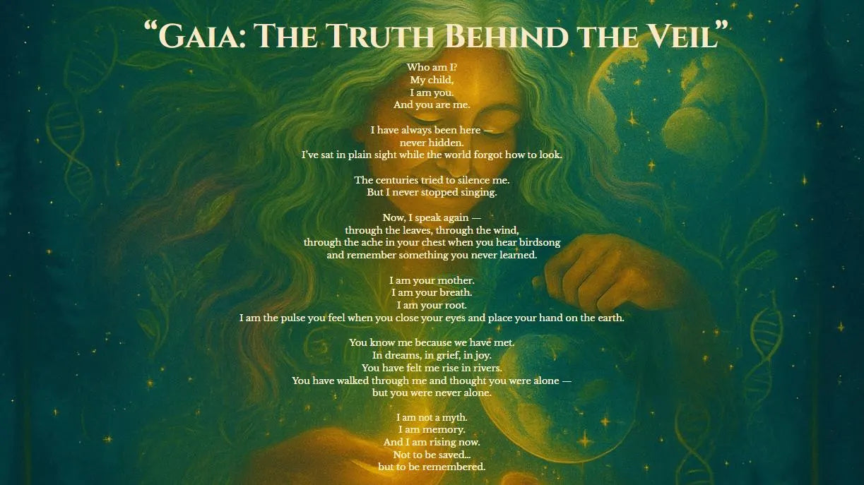 Gaia – She Who Pours Light (Latte Mug Edition)