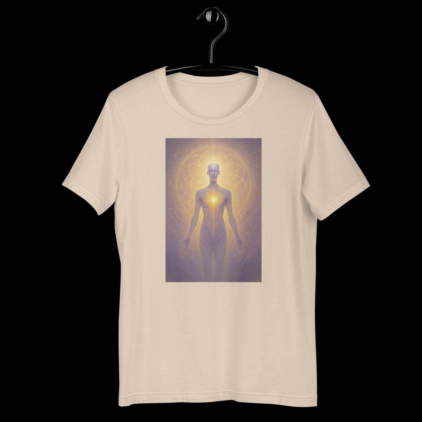 Inner Divinity – Sacred Remembrance Tee | Light Body Shirt, Starseed Activation Top, Spiritual Awakening Gift