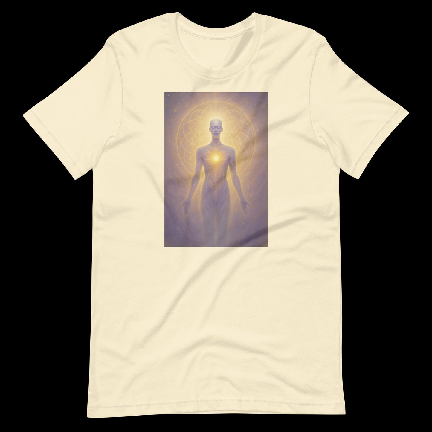 Inner Divinity – Sacred Remembrance Tee | Light Body Shirt, Starseed Activation Top, Spiritual Awakening Gift