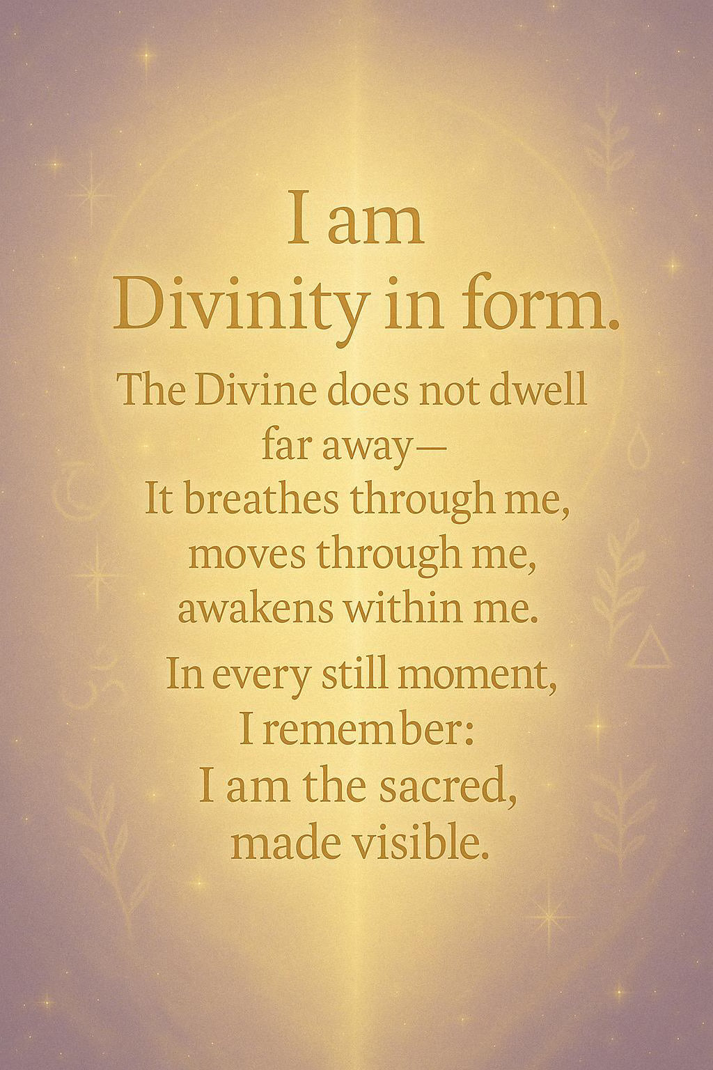 Inner Divinity – Sacred Remembrance Tee | Light Body Shirt, Starseed Activation Top, Spiritual Awakening Gift