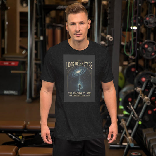 Look to the Stars – Cosmic Roadmap Tee